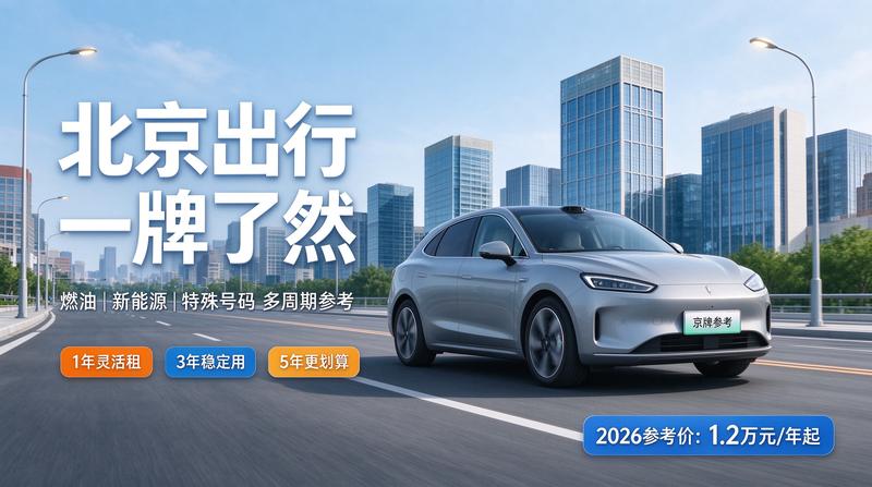 2026年北京车牌政策解读